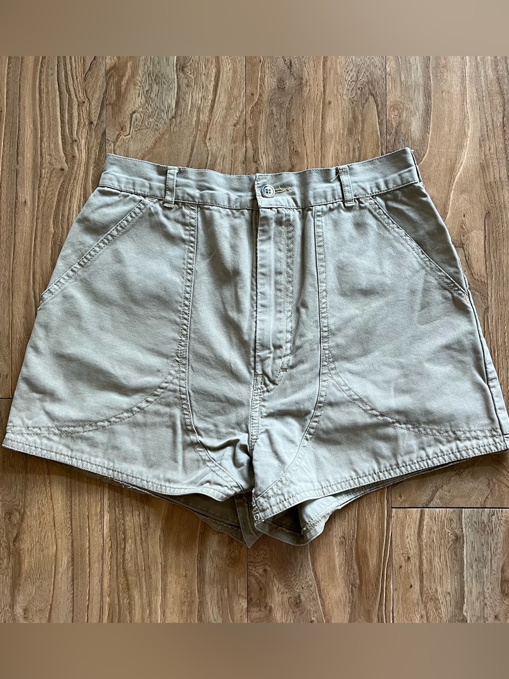 Vintage 80s Patagonia Stand Up canvas hiking shorts